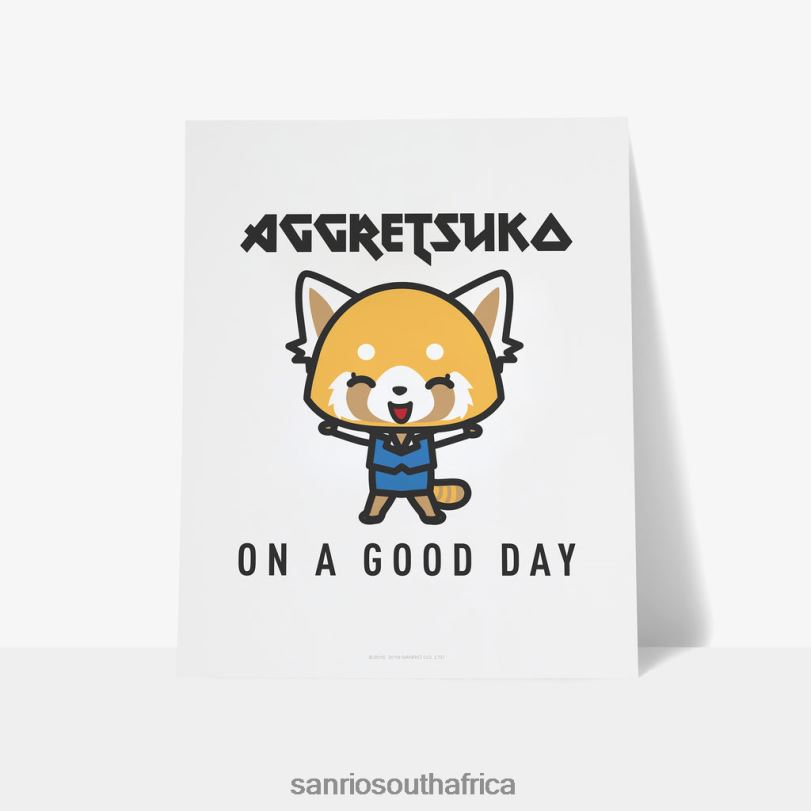 Sanrio Aggretsuko On A Good Day Personalised Art Print HNX6N61 Accessory Sanrio Aggretsuko On A Good Day Personalised Art Print HNX6N61 Accessory
