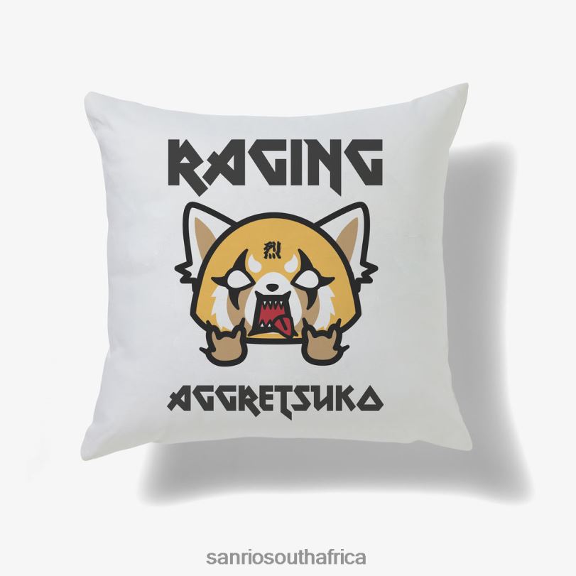 Sanrio Aggretsuko Raging Personalised Cushion HNX6N53 Accessory Sanrio Aggretsuko Raging Personalised Cushion HNX6N53 Accessory