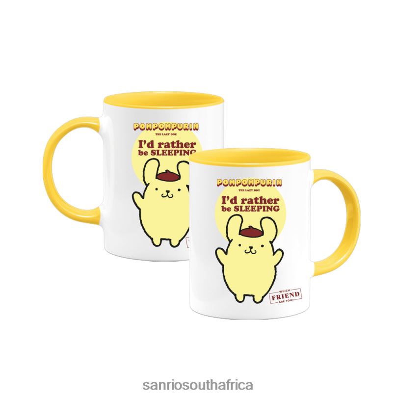 Sanrio Which Friend Are You Pompompurin Mug HNX6N85 Accessory Sanrio Which Friend Are You Pompompurin Mug HNX6N85 Accessory