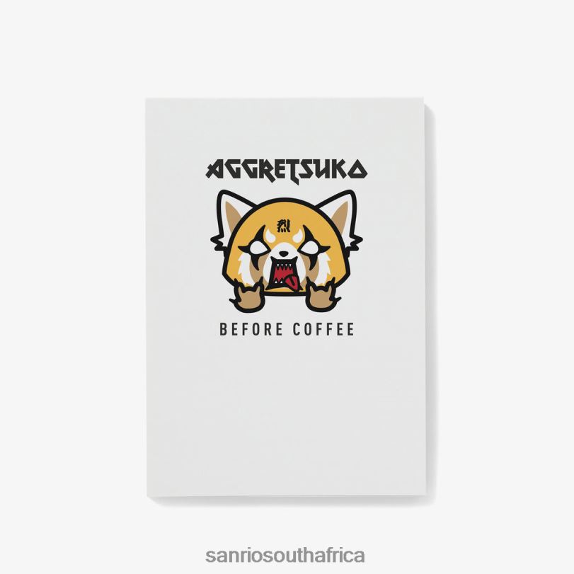 Sanrio Aggretsuko Before & After Coffee Personalised Notepad HNX6N44 Accessory Sanrio Aggretsuko Before & After Coffee Personalised Notepad HNX6N44 Accessory