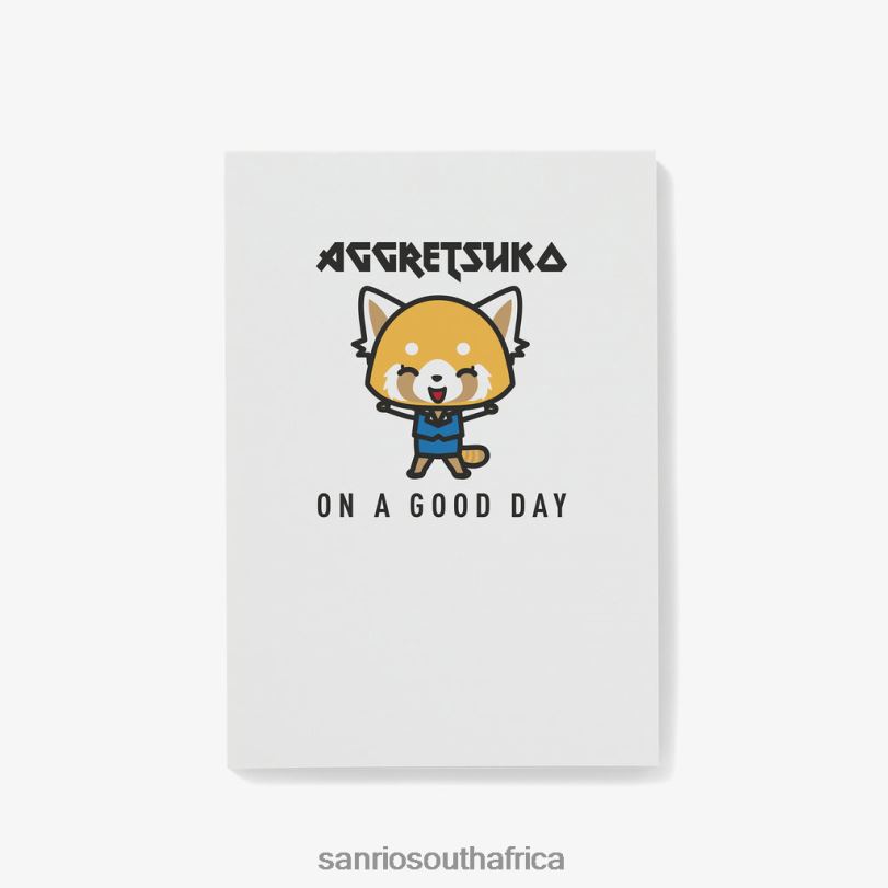 Sanrio Aggretsuko On A Good Day Personalised Notepad HNX6N43 Accessory Sanrio Aggretsuko On A Good Day Personalised Notepad HNX6N43 Accessory