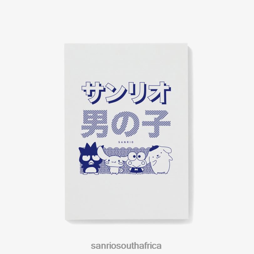 Sanrio Boys Japanese Logo Notepad HNX6N9 Accessory Sanrio Boys Japanese Logo Notepad HNX6N9 Accessory