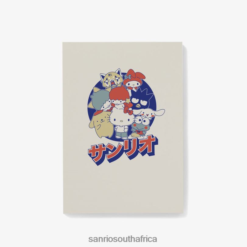 Sanrio Group Japanese Logo Notepad HNX6N8 Accessory Sanrio Group Japanese Logo Notepad HNX6N8 Accessory