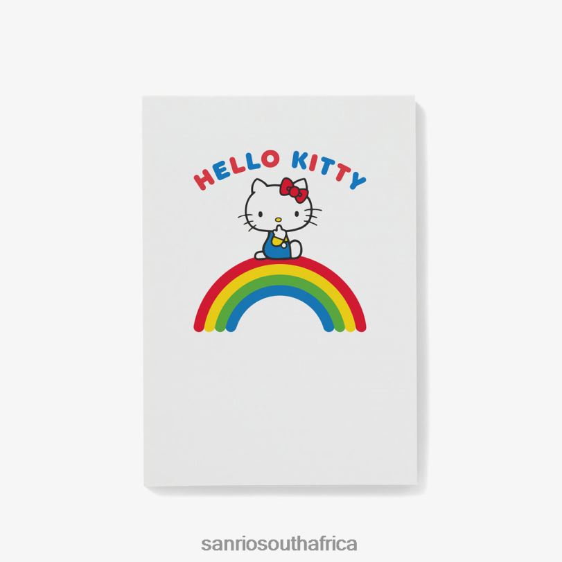 Sanrio Hello Kitty Rainbow Personalised Notepad HNX6N37 Accessory Sanrio Hello Kitty Rainbow Personalised Notepad HNX6N37 Accessory