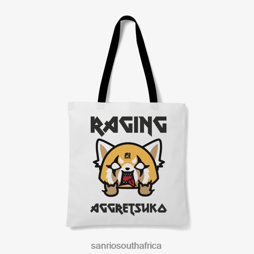Sanrio Aggretsuko Raging Personalised Tote Bag HNX6N81 Accessory Sanrio Aggretsuko Raging Personalised Tote Bag HNX6N81 Accessory