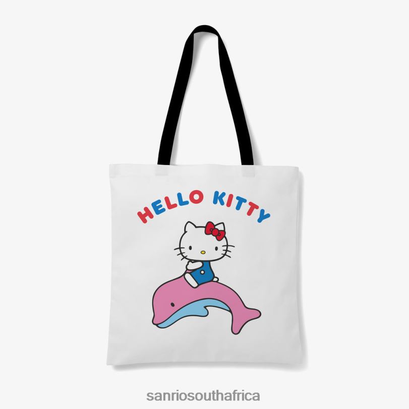 Sanrio Hello Kitty Dolphin Personalised Tote Bag HNX6N76 Accessory Sanrio Hello Kitty Dolphin Personalised Tote Bag HNX6N76 Accessory