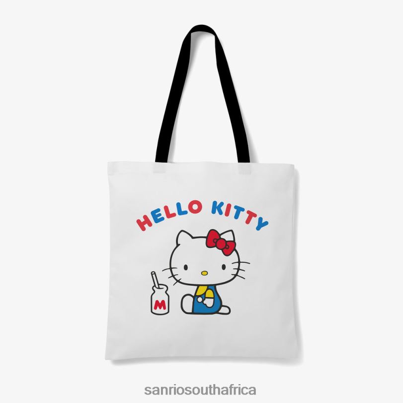 Sanrio Hello Kitty Milk Bottle Personalised Tote Bag HNX6N78 Accessory Sanrio Hello Kitty Milk Bottle Personalised Tote Bag HNX6N78 Accessory