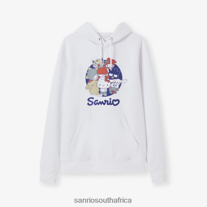 Sanrio Group Japanese Logo Premium Organic Cotton White Hoodie HNX6N4 Clothing Sanrio Group Japanese Logo Premium Organic Cotton White Hoodie HNX6N4 Clothing