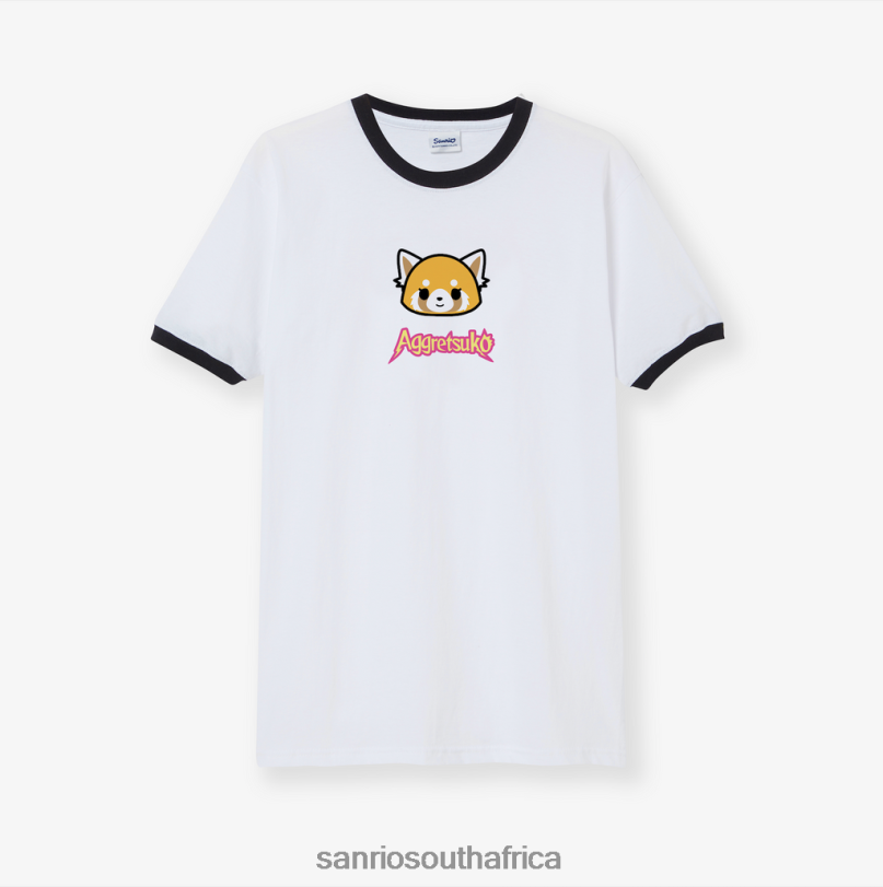 Sanrio Aggretsuko Ringer T-Shirt HNX6N25 Clothing Sanrio Aggretsuko Ringer T-Shirt HNX6N25 Clothing