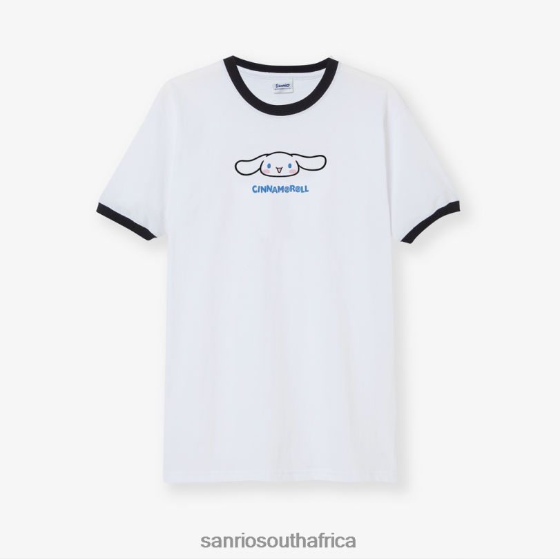 Sanrio Cinnamoroll Ringer T-Shirt HNX6N18 Clothing Sanrio Cinnamoroll Ringer T-Shirt HNX6N18 Clothing