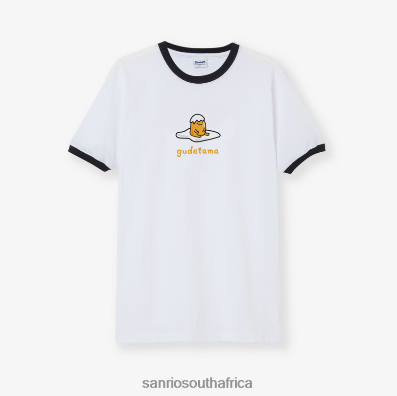Sanrio Gudetama Ringer T-Shirt HNX6N21 Clothing Sanrio Gudetama Ringer T-Shirt HNX6N21 Clothing
