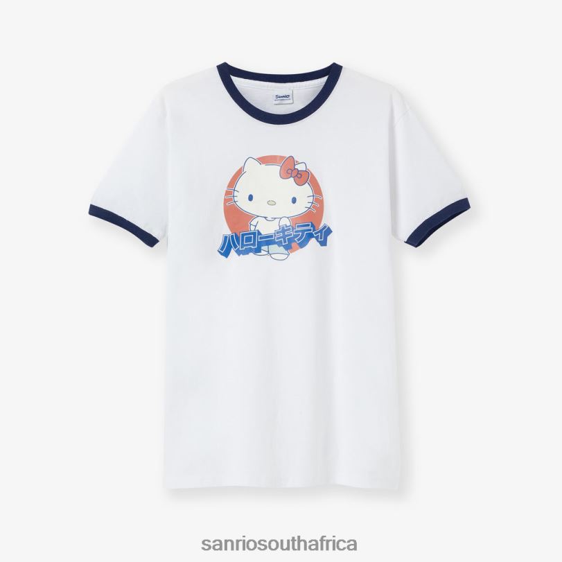 Sanrio Hello Kitty Japanese Graphic Ringer T-Shirt HNX6N14 Clothing Sanrio Hello Kitty Japanese Graphic Ringer T-Shirt HNX6N14 Clothing